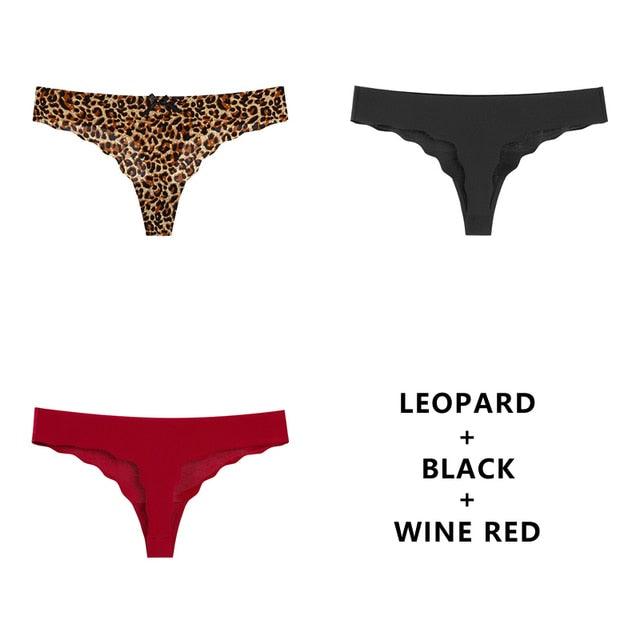 T-BOO 3Pcs/Lot Sexy Seamless Panty Set Underwear Fashion Ladies Low-Rise Briefs Panties Women Sexy Comfort Intimates Lingerie