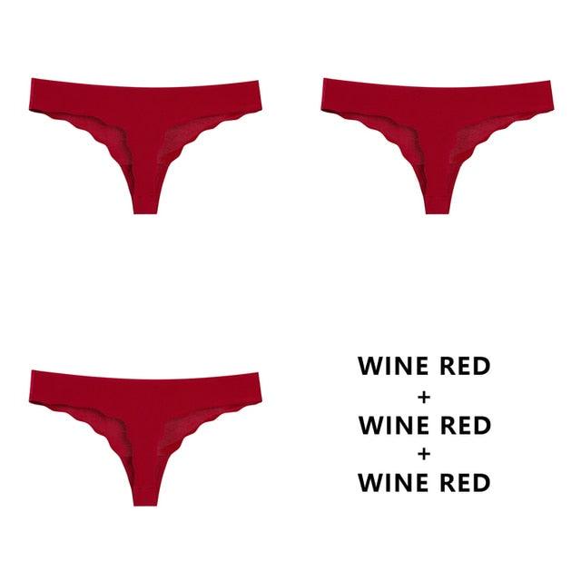 T-BOO 3Pcs/Lot Sexy Seamless Panty Set Underwear Fashion Ladies Low-Rise Briefs Panties Women Sexy Comfort Intimates Lingerie