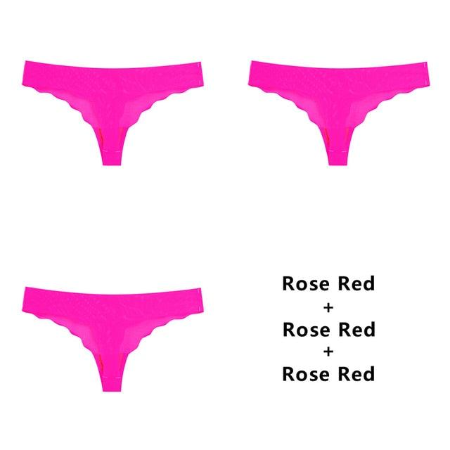T-BOO 3Pcs/Lot Sexy Seamless Panty Set Underwear Fashion Ladies Low-Rise Briefs Panties Women Sexy Comfort Intimates Lingerie