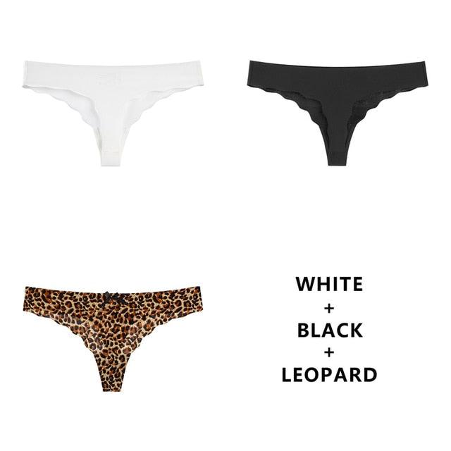 T-BOO 3Pcs/Lot Sexy Seamless Panty Set Underwear Fashion Ladies Low-Rise Briefs Panties Women Sexy Comfort Intimates Lingerie