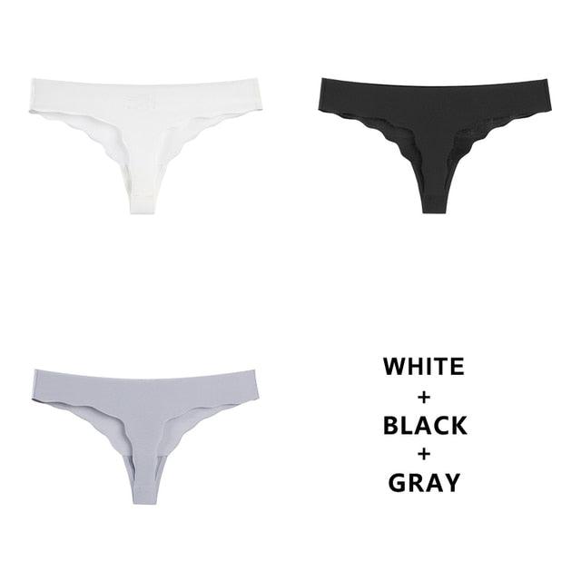 T-BOO 3Pcs/Lot Sexy Seamless Panty Set Underwear Fashion Ladies Low-Rise Briefs Panties Women Sexy Comfort Intimates Lingerie