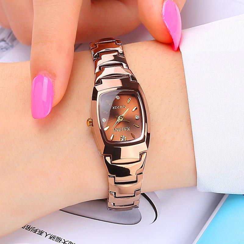 T-BOO Women Luxury Watches Crystal Bracelet Quartz Watch Steel Female Wristwatch Montre Femme Relogio Top Brand Fashion