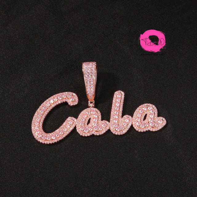 Custom Name Necklace Personalized Jewelry Baguettes Chain