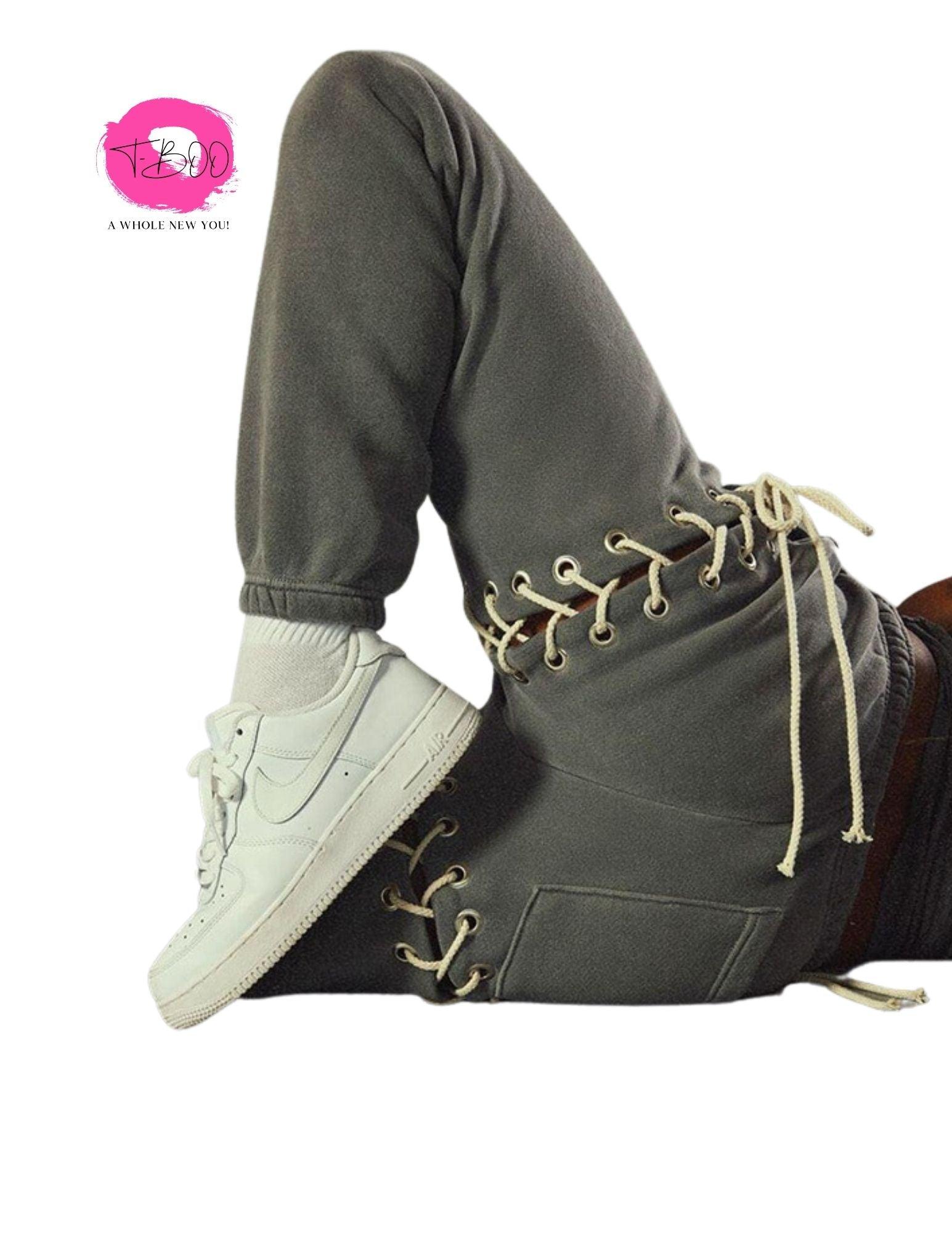 T-BOO 2 Piece Set Hoodie and Pants Ser Casual Sporty Pocket Pullover