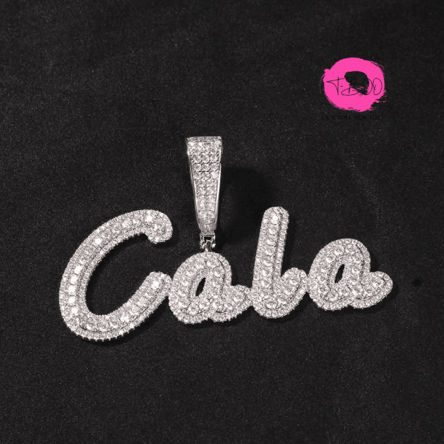 Custom Name Necklace Personalized Jewelry Baguettes Chain