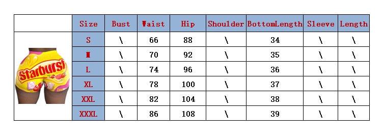 Summer Shorts Sexy Colorful Shorts Biker Shorts Workout Short Pants Letter Print Casual Shorts Bottom