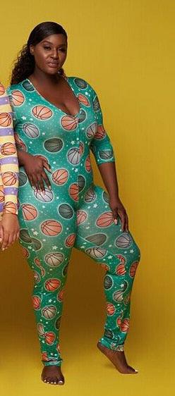 Womens Sexy Onesies Jumpsuit Sleepwear long Sleeve V Neck Bodycon Jumpsuit Bodysuit Romper Sexy Overalls