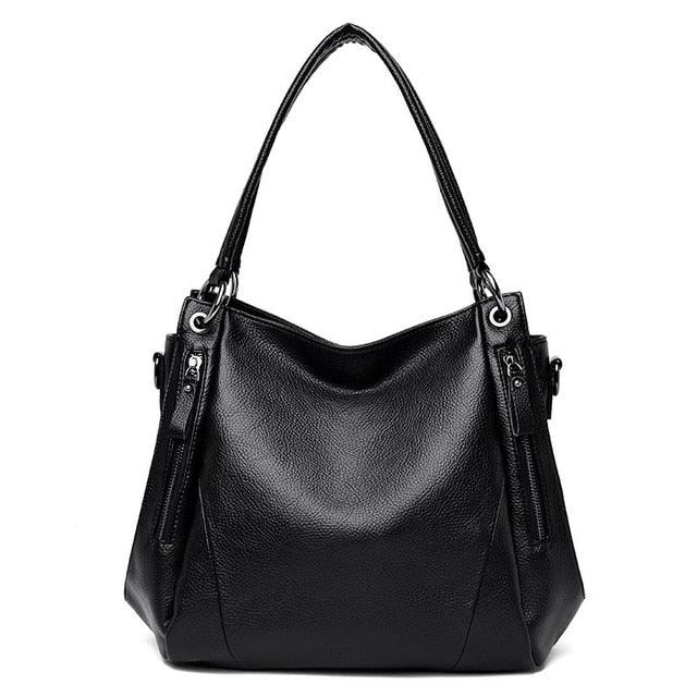 Women Handbag Large Capacity Female Shoulder Bags Good Quality Soft Leather Casual Totes Bag