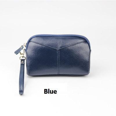 Genuine Leather Wallet Clutches Bag Female Bag Cowhide Large Capacity Wallet Fashion Female purse Phone Bag
