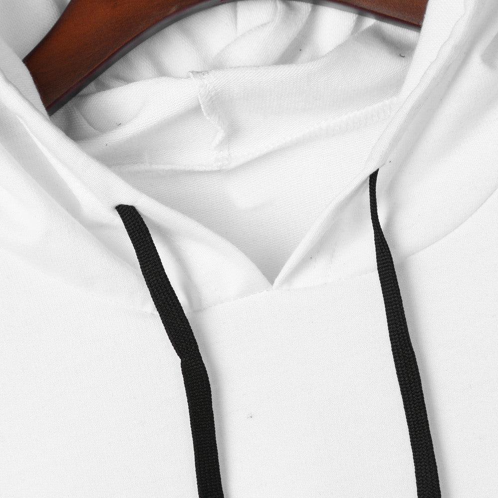 Womens Letters Long Sleeve Hoodie Sweatshirt Pullover Tops Blouse