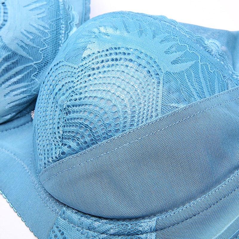 Women Bra Plus Size D E F Cup Push Up Bras For Women Lingerie Lace Bralette 44 46 48 Large Cup Women DEF