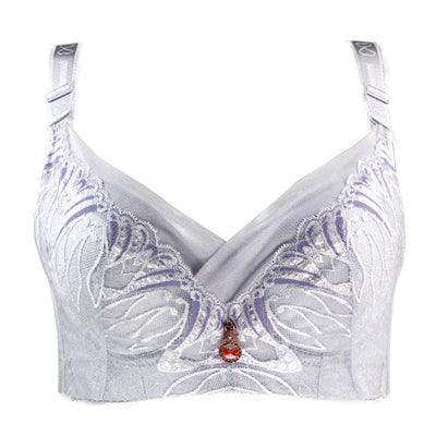 Plus Size Bra Push Up Sexy Lace Bras For Woman Large Size Lingerie Brassiere Bra Underwear Big Size 46 48 50 52 C D E Cup