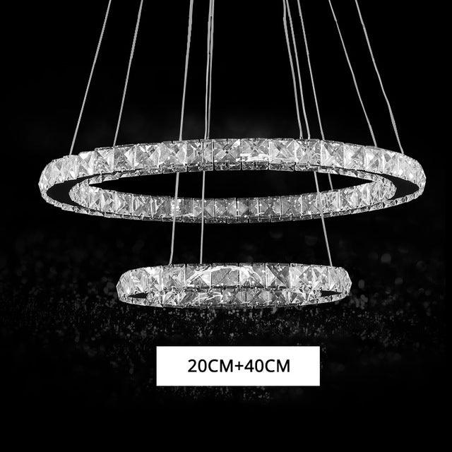 Led Crystal Chandelier Lighting Ceiling Chandeliers Light Lamparas De Techo Hanglamp Suspension Luminaire Lampen