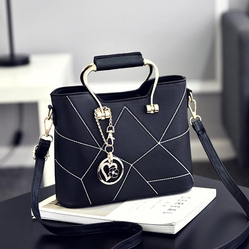 Ladies Handbags PU Leather Messenger Bag Luxury Quality Women Shoulder Designer Bags