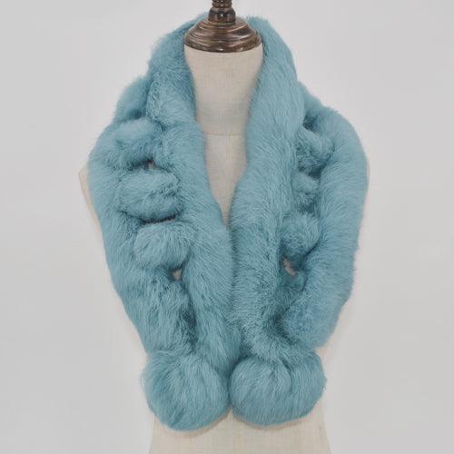 Soft and Luxurious Fur Scarf -Stay Warm in Style with Our Premium Quality Winter Accessories -
