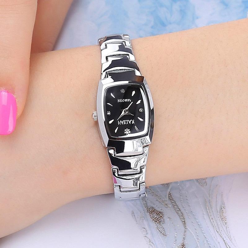 T-BOO Women Luxury Watches Crystal Bracelet Quartz Watch Steel Female Wristwatch Montre Femme Relogio Top Brand Fashion