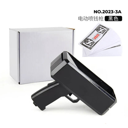 Handheld Money Gun Cash Shooter – Fun Party Prop for Weddings, Birthdays, Celebrations, Bachelor Parties, Events &amp; Movie Scenes