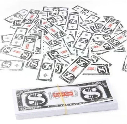 Handheld Money Gun Cash Shooter – Fun Party Prop for Weddings, Birthdays, Celebrations, Bachelor Parties, Events &amp; Movie Scenes