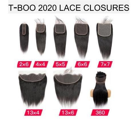 T-BOO LACE FRONTALS AND CLOSURES