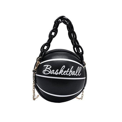 Luxury Cute Basketball Hand Bag Crossbody Bag Women Leather Totes Lady Shoulder Pack