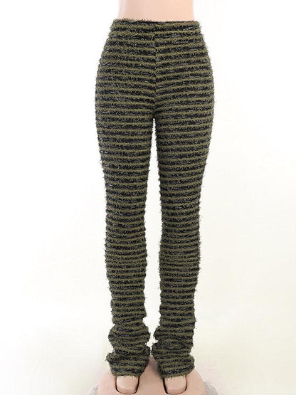 T-BOO Side Split Shorts Women Fuzzy Zebra Print Shorts Skinny Lace Up 2023 Fashion  Casual Streetwear Bottoms  Elastic