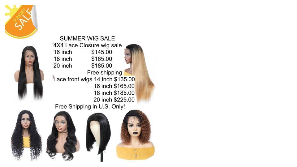 SUMMER SALE LACE WIGS