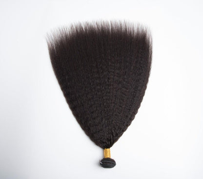 Transform Your Look with our T-BOO 3 pcs Yaki Straight Brazilian Kinky Straight Human Hair!