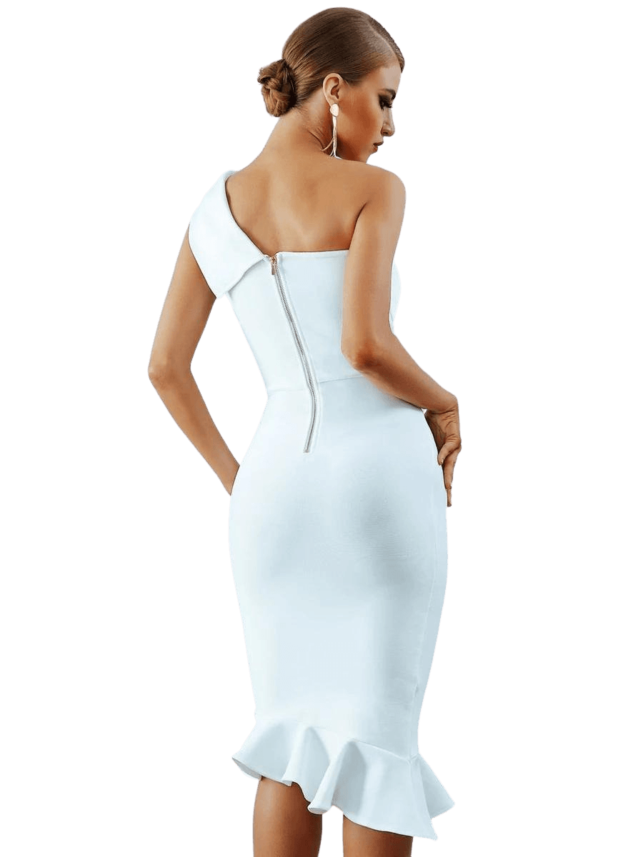 2022 New Bandage Dress T-BOO Mermaid Dresses Sexy One Shoulder Sleevel T-BOO, LLC 2022 New Bandage Dress T-BOO Mermaid Dresses Sexy One Shoulder Sleevel T-BOO, LLC