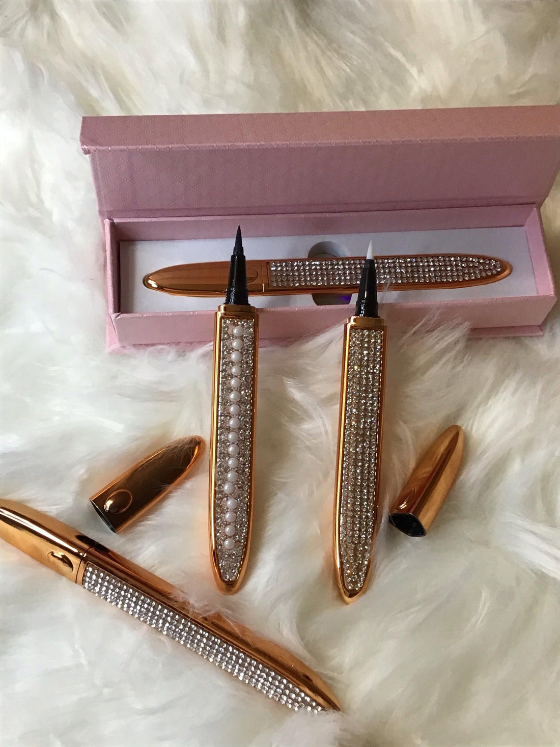 Eyelash Luxury Eyeliner Adhesive Pen Black or Clear