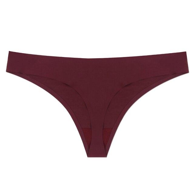 Women's Sexy Underwear Ladies Seamless Cotton Panties Thongs, G strings