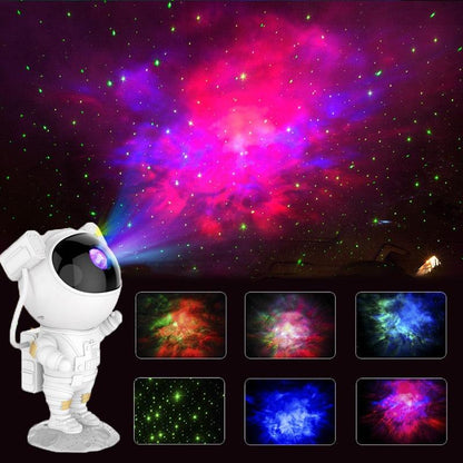 Starry Sky Night Light Galaxy Star Projector Astronaut Lamp Home Room Decor Decoration Bedroom Decorative Luminaires Gift