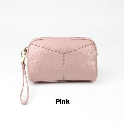 Genuine Leather Wallet Clutches Bag Female Bag Cowhide Large Capacity Wallet Fashion Female purse Phone Bag