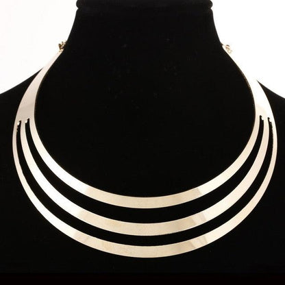 Jewelry wholesale Vintage Antient Gold Silver Leaf Pendant Statement Necklace For Woman New collar necklaces & pendants
