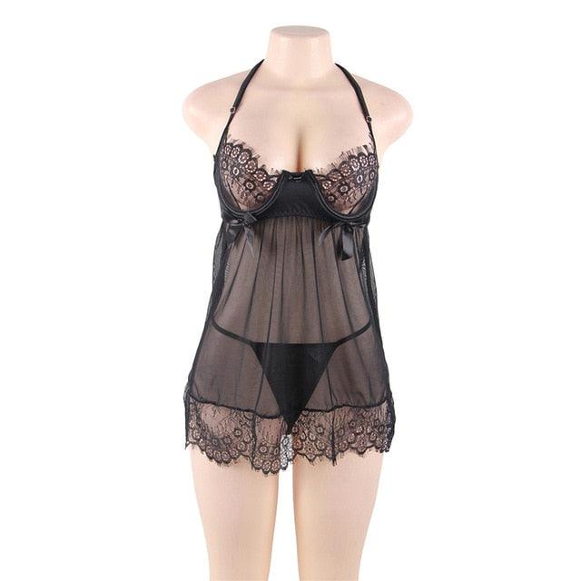 Sexy Women Plus Size Lingerie M XL 3XL 5XL Mesh Sexy Costume Erotic La T-BOO, LLC Sexy Women Plus Size Lingerie M XL 3XL 5XL Mesh Sexy Costume Erotic La T-BOO, LLC