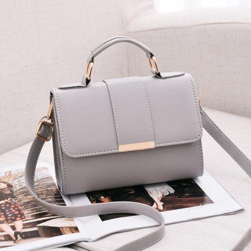 Women Fashion Leather Handbags PU Small Flap Crossbody Messenger Bags