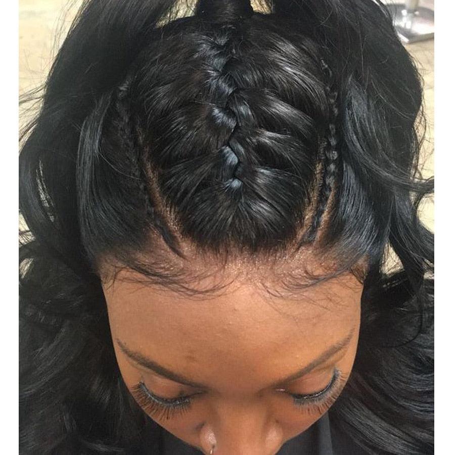 T-BOO Body Wave Wig Pre Plucked Full Lace Human Hair Wigs For Black Women Brazilian Glueless Full Lace Wigs With Baby Hair NonRemy