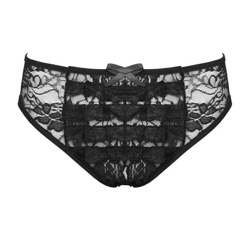 Sexy Underwear Women Lace Panties Plus Size 6XL Briefs Hot Sexy Open Crotch Panties Women Intimates