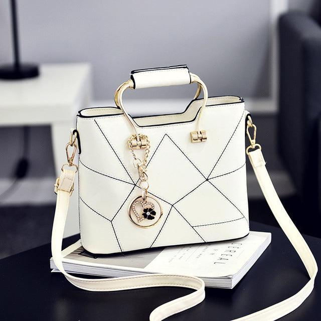 Ladies Handbags PU Leather Messenger Bag  Luxury Quality Women Shoulder Designer Bags