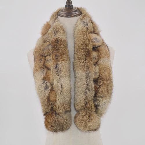Soft and Luxurious Fur Scarf -Stay Warm in Style with Our Premium Quality Winter Accessories -