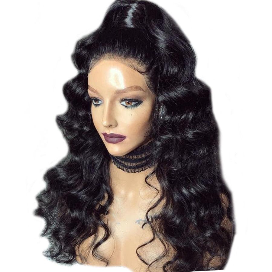 Lace Front Human Hair Wigs Pre Plucked Human Lace Front Wig For Black Women Loose Wave Wigs Remy Brazilian Wig